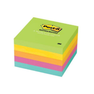 3M Post-it Notes 654-5UC, 3×3 inches, 5pads/pack, Ultra Colors