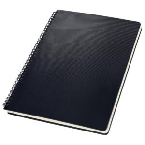 Sigel Spiral Notepad CONCEPTUM A4, Hardcover, Graph-ruled, Black
