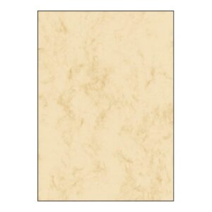 Sigel Marbled Paper A4, 200gsm, 50sheets/pack, Beige