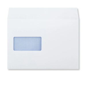 Hispapel Envelope 162x229mm, C5 with window, 90gsm, White
