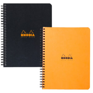 RHODIA Spiral Notebook A5+, Lined, 80gsm, 160/pages, Assorted Colors